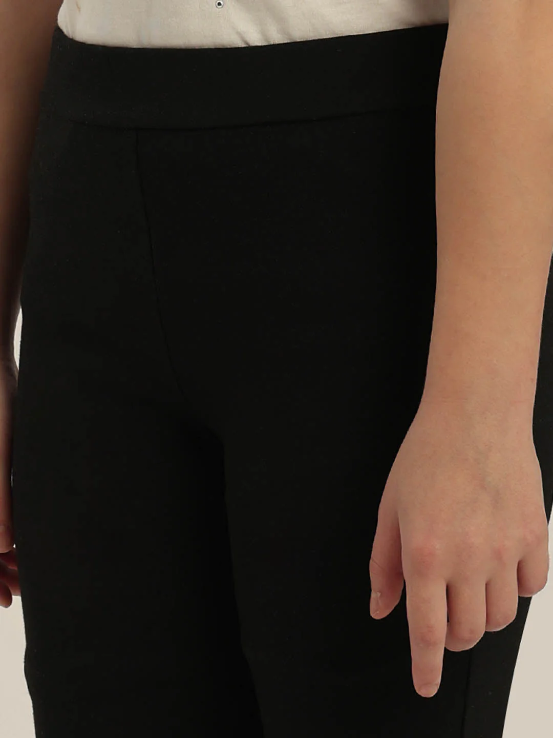 GIRLS Black Flared Pants - Image 8