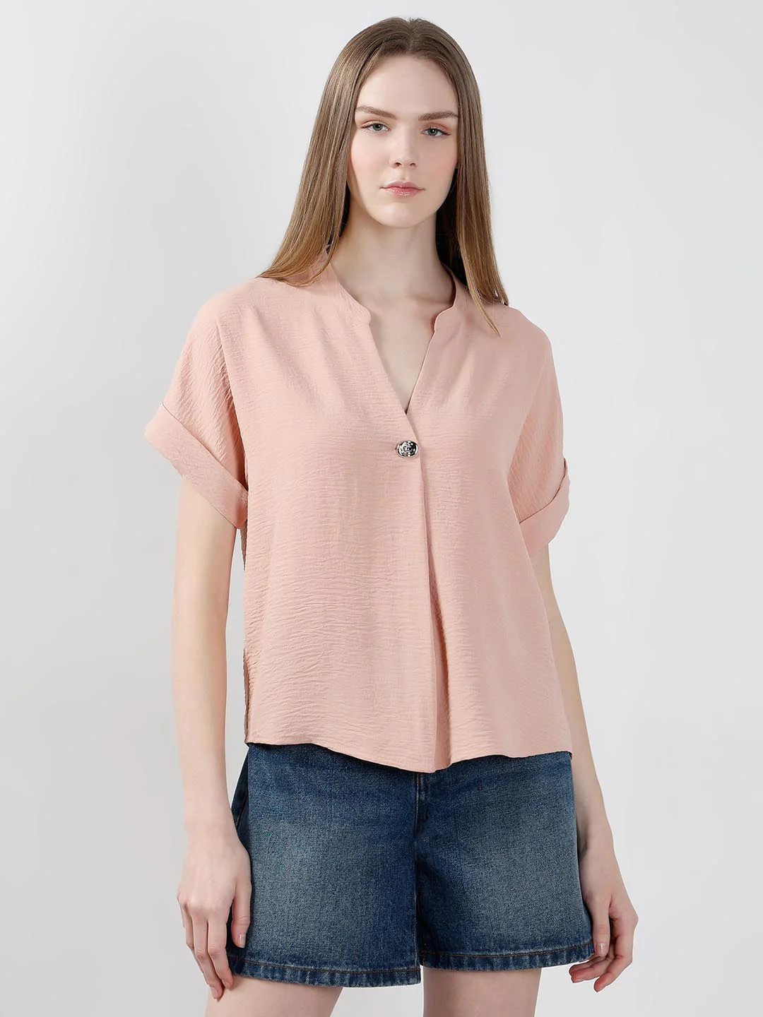 Vero Moda Pink Short Sleeves Top - Image 2