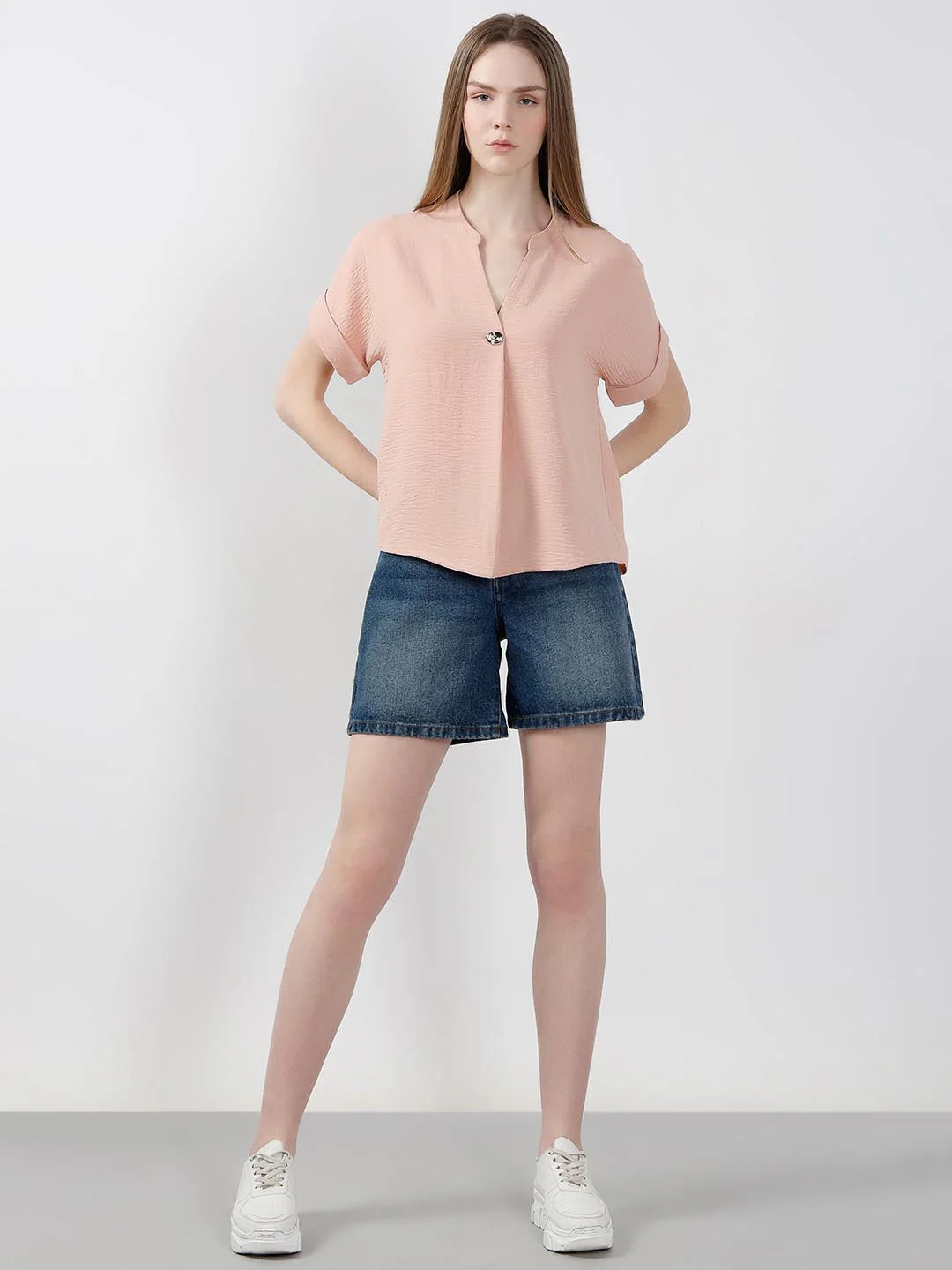 Vero Moda Pink Short Sleeves Top - Image 5
