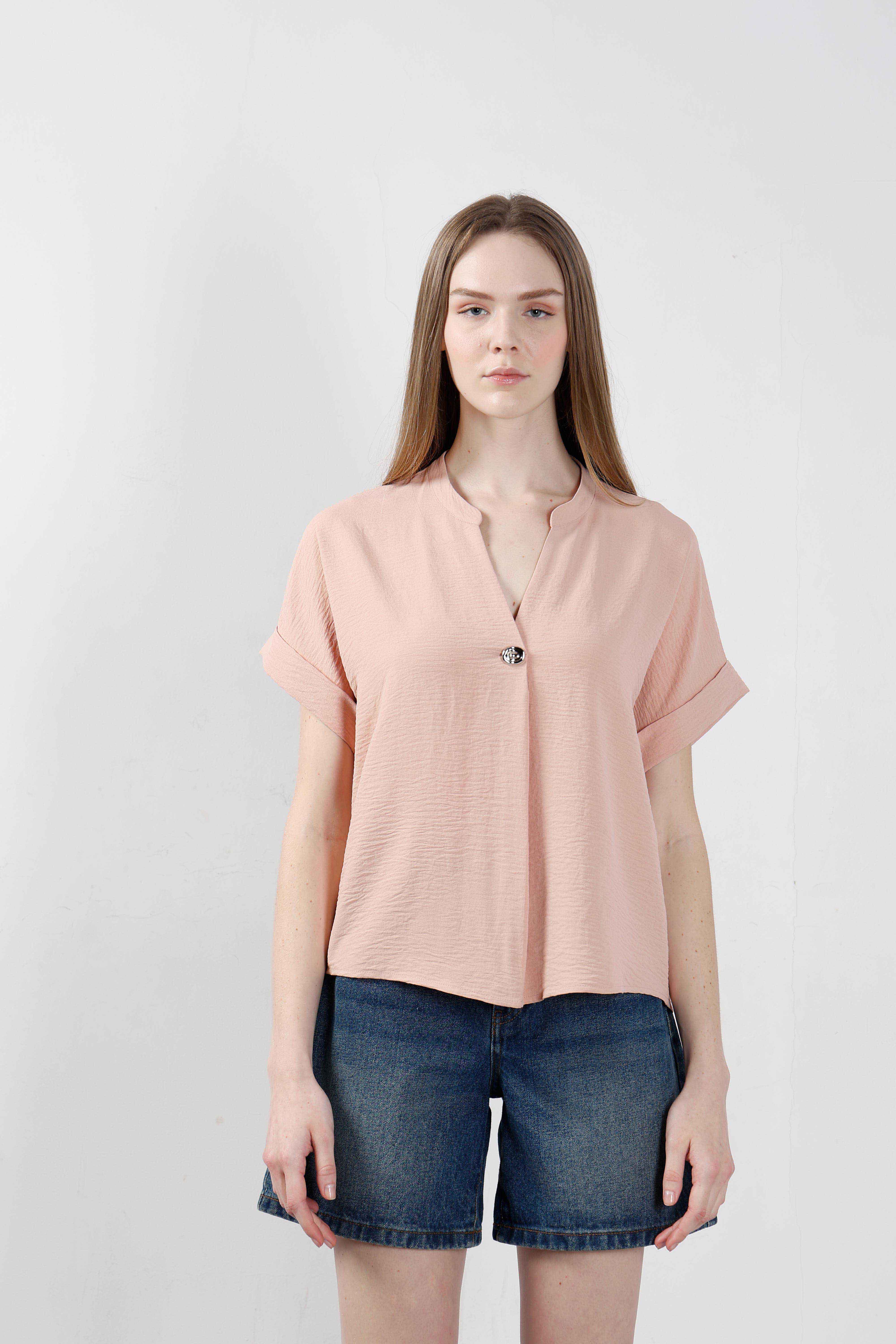 Vero Moda Pink Short Sleeves Top - Image 9