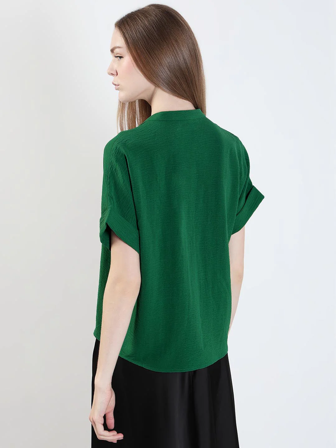 Green Short Sleeves Top - Image 3