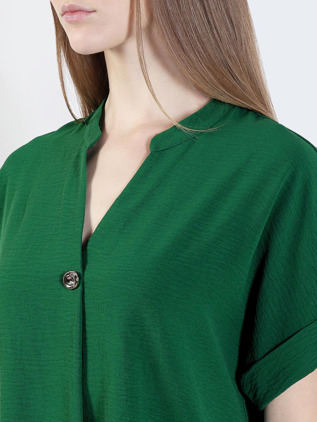 Green Short Sleeves Top - Image 8