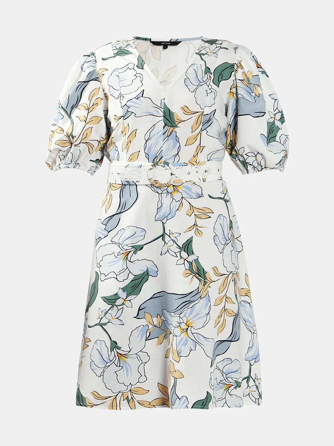Vero Moda White Floral Printed Dress - Image 7