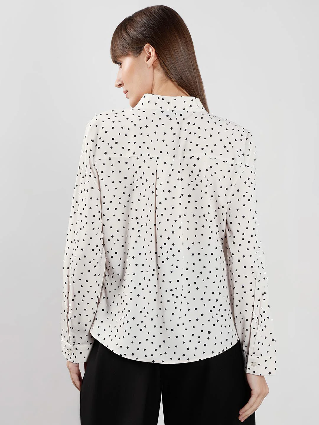 Vero Moda White & Black Printed Top - Image 3