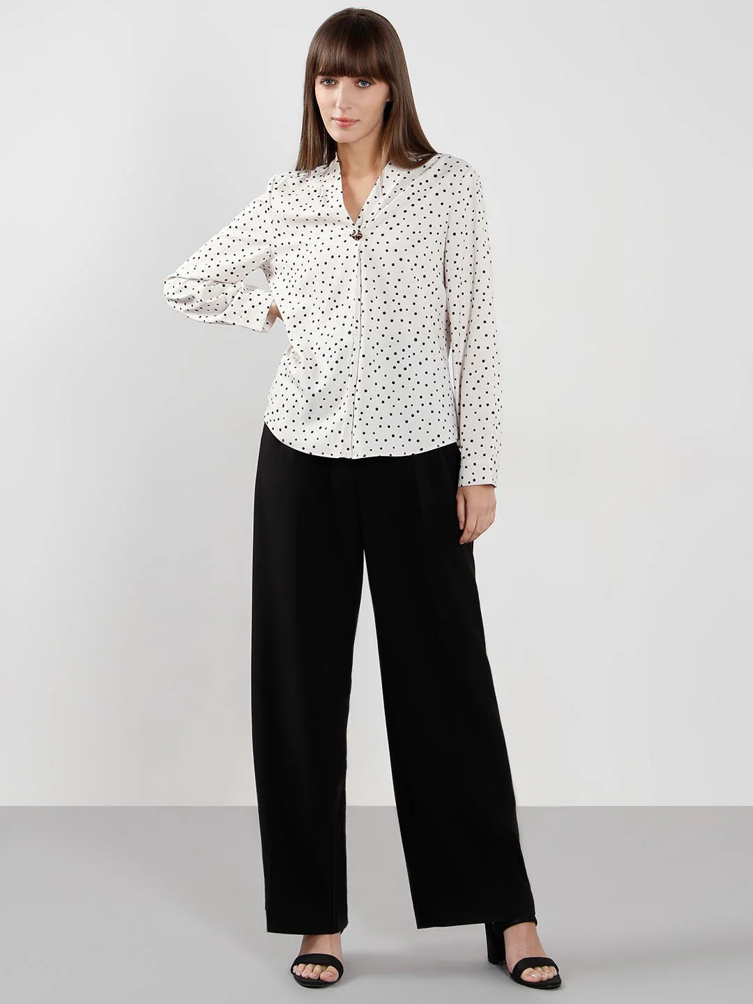 Vero Moda White & Black Printed Top - Image 5