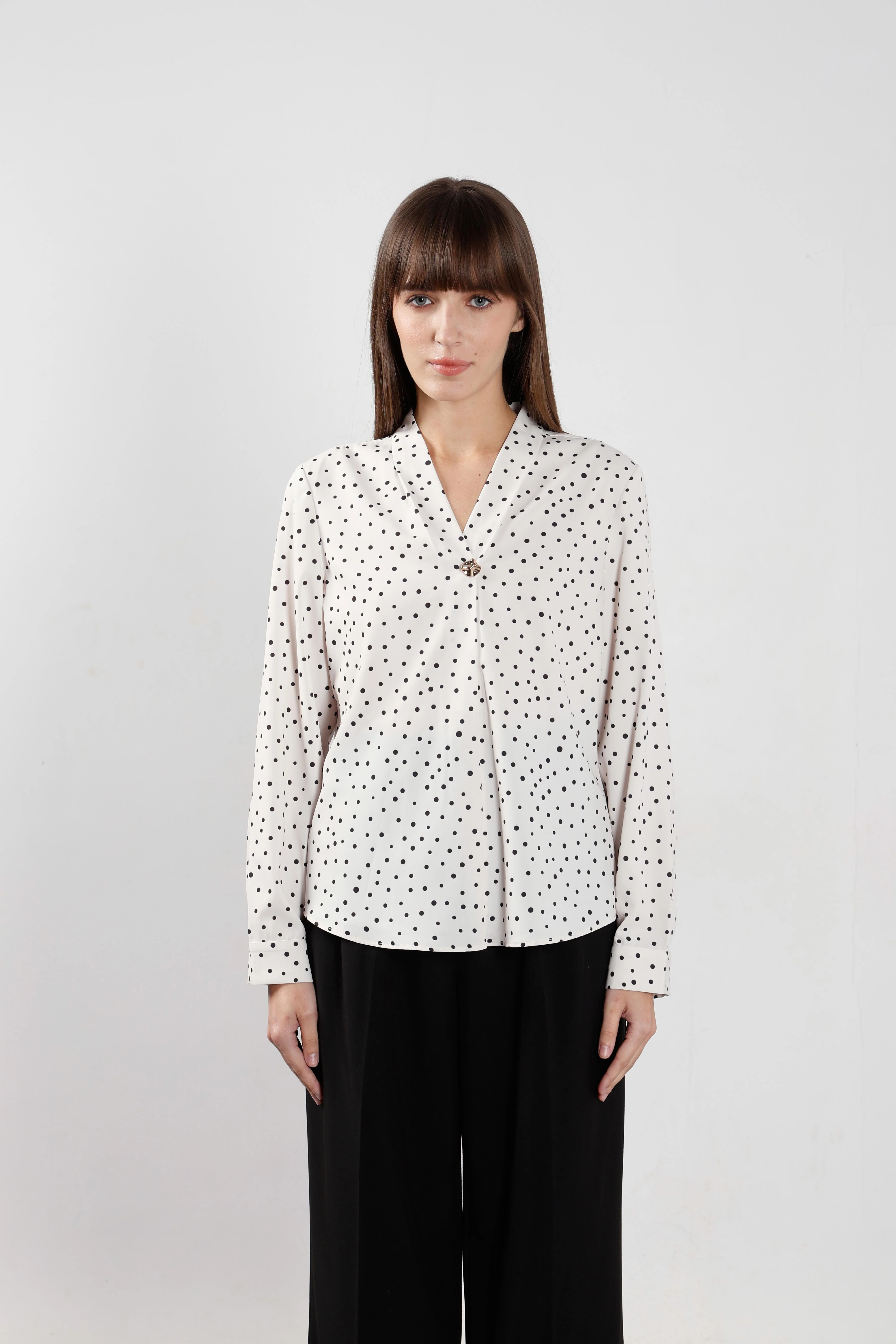 Vero Moda White & Black Printed Top - Image 9