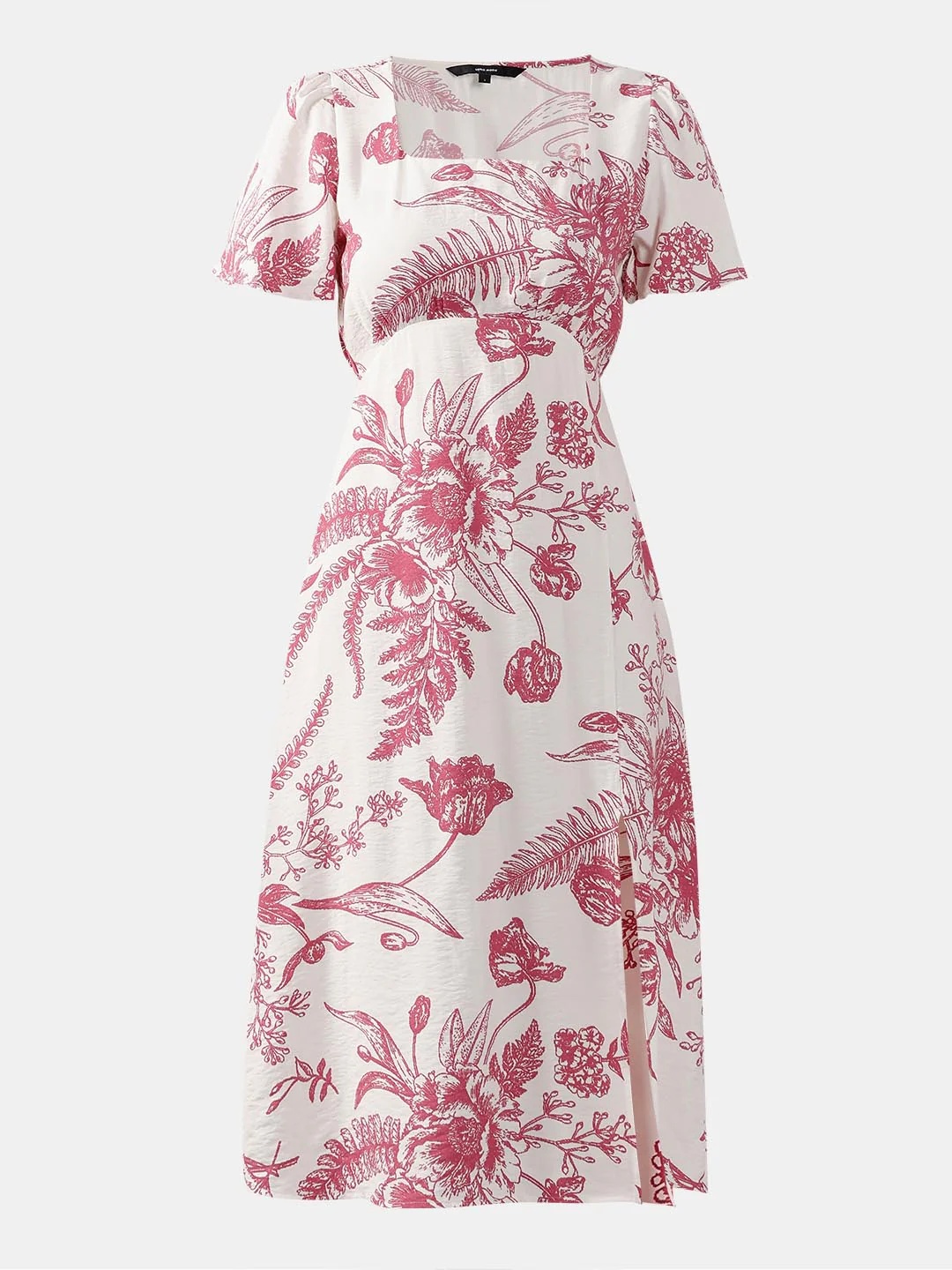 Vero Moda White Printed Midi Dress - Image 7
