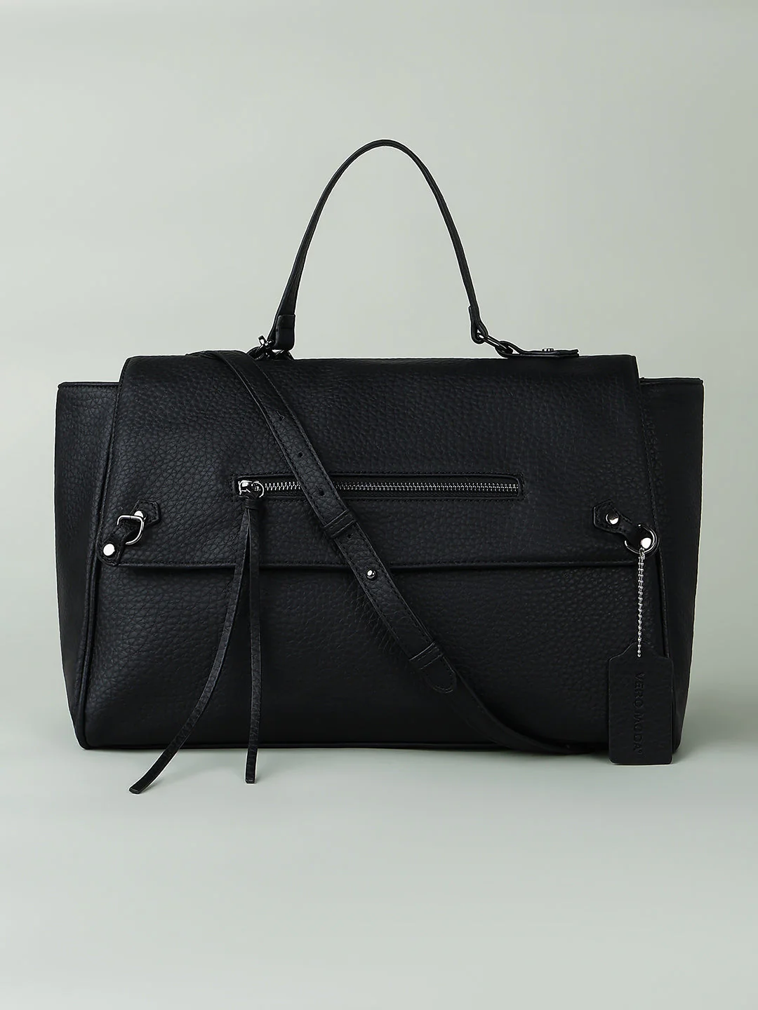 Jet Black Satchel - Image 2