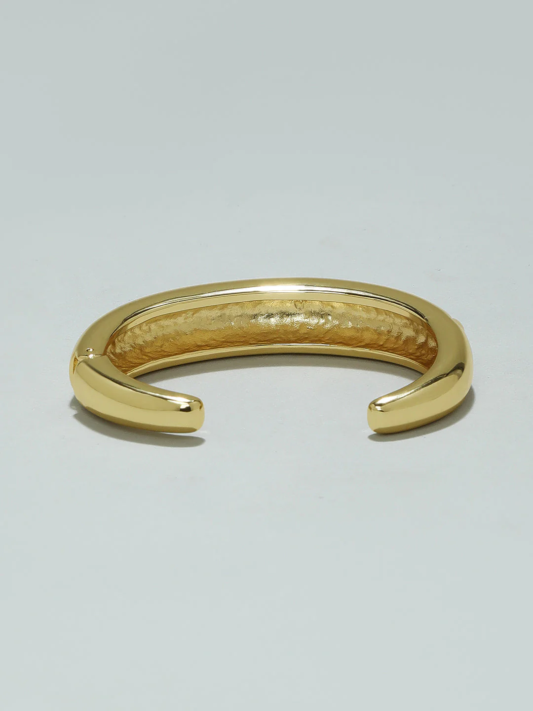 Golden Crescent Cuff Bracelet - Image 3