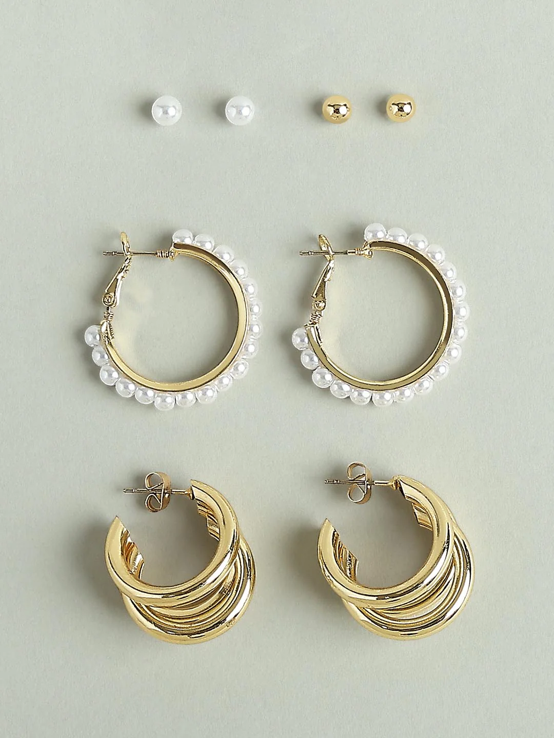 Pack Of 3 Earrings Set - Image 2