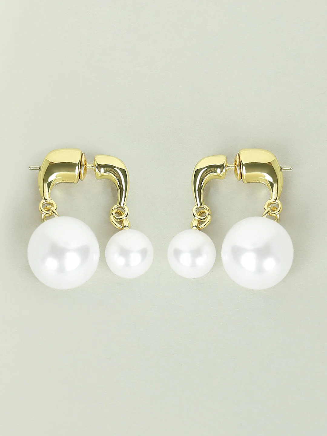 Pearl Drop Earrings - Image 2