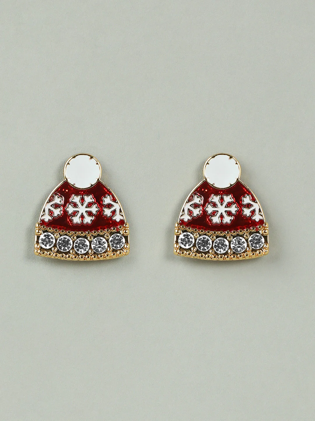 Snow Flake Multi-Coloured Earrings - Image 2