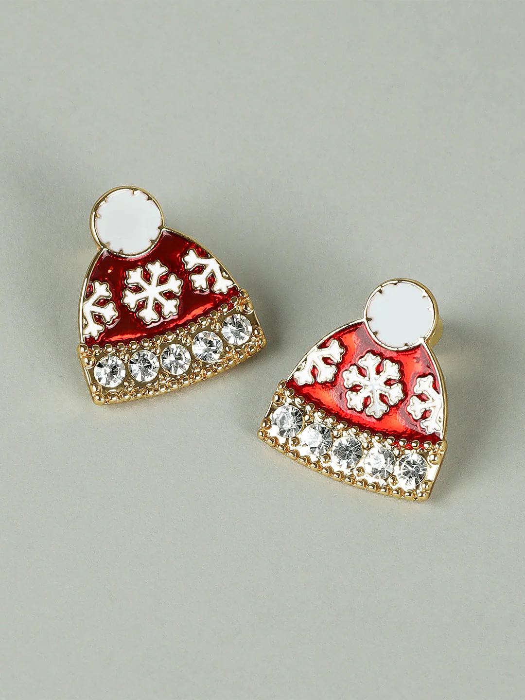 Snow Flake Multi-Coloured Earrings - Image 3