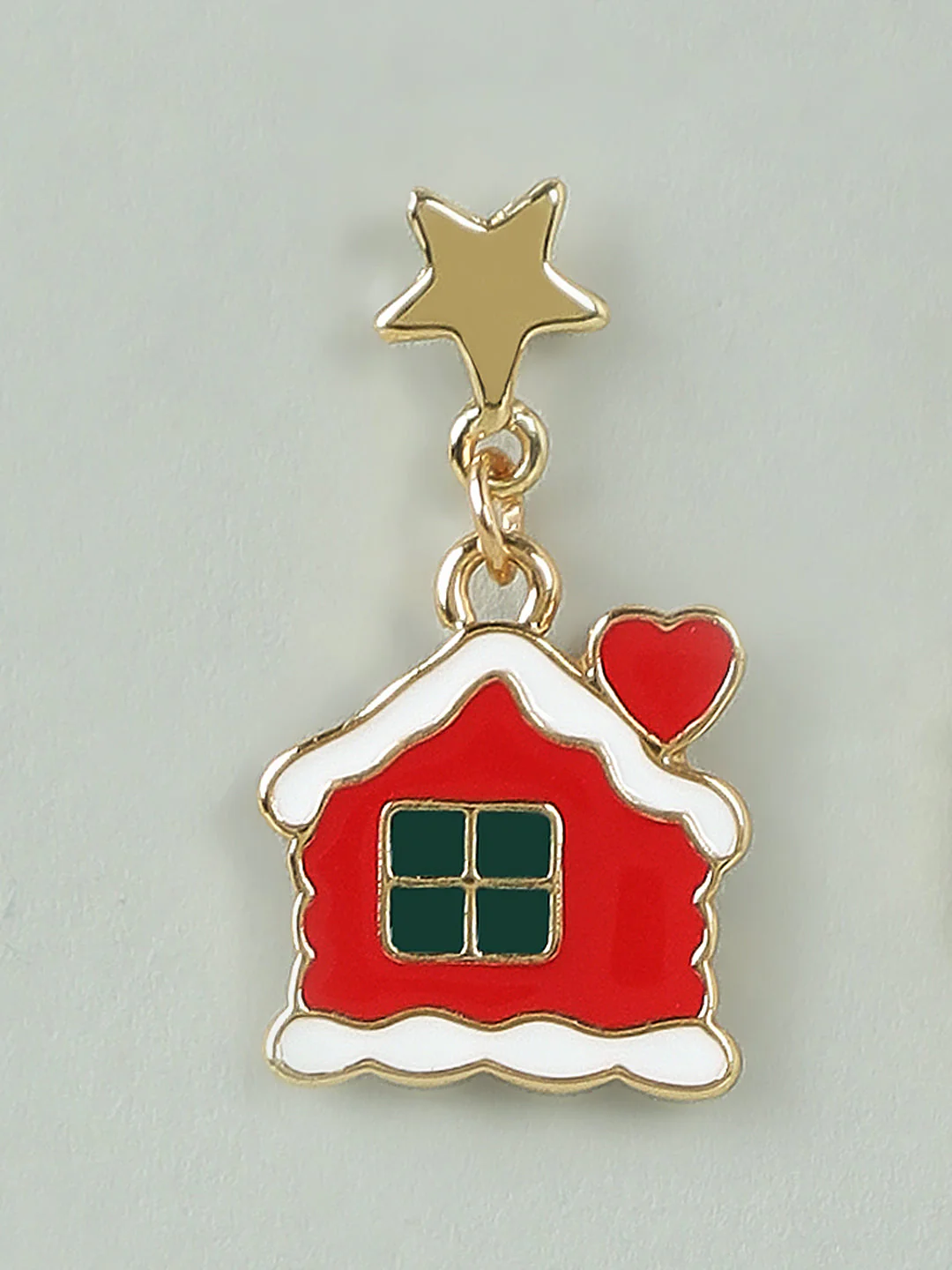 Multi-Colour Santa Earrings - Image 3