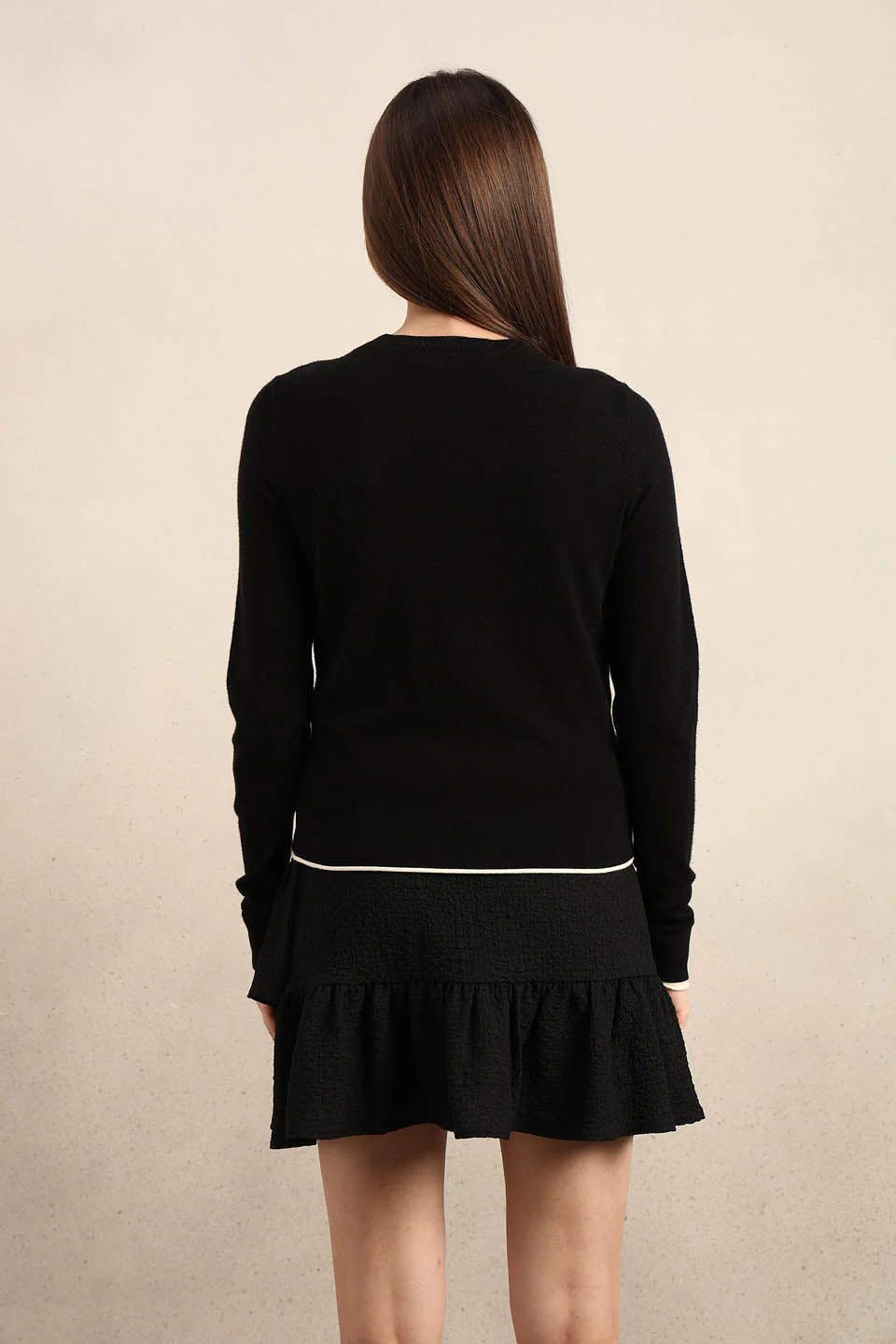 Button-Up O-Neck Cardigan - Image 10