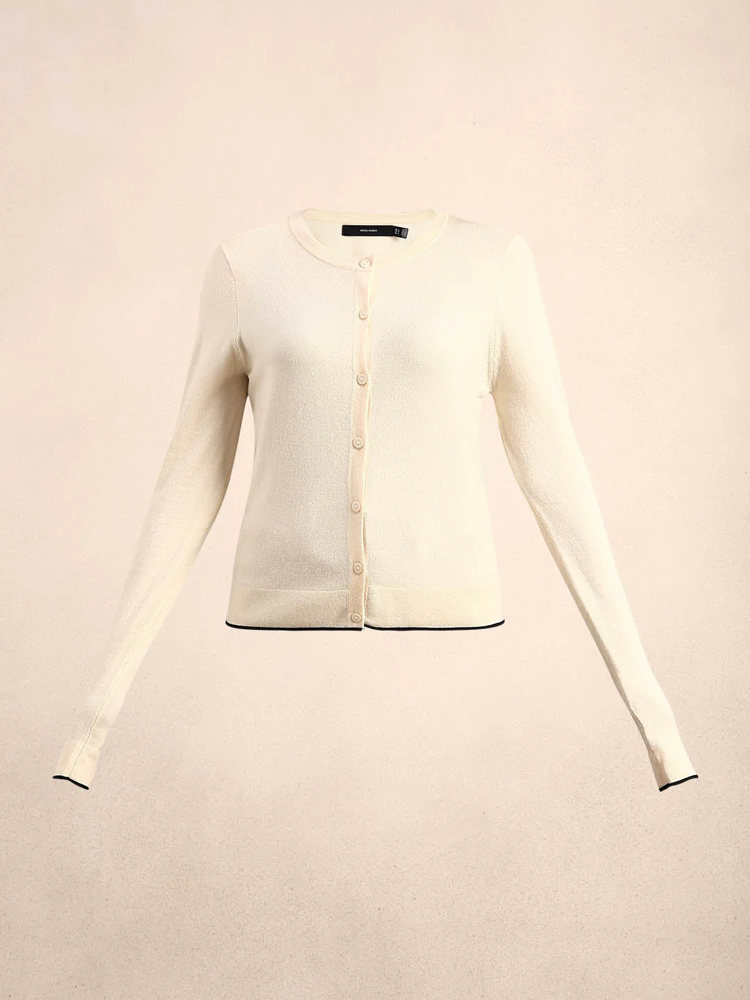Cream Button-Up Cardigan - Image 7