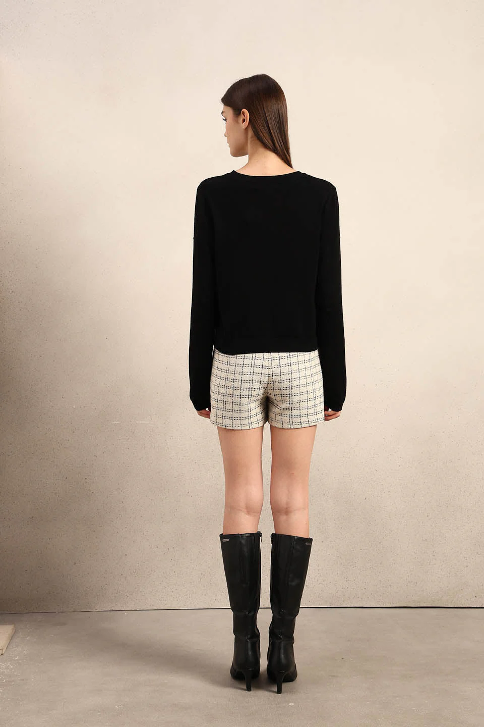 Pearl Embellished O-Neck Pullover - Image 10
