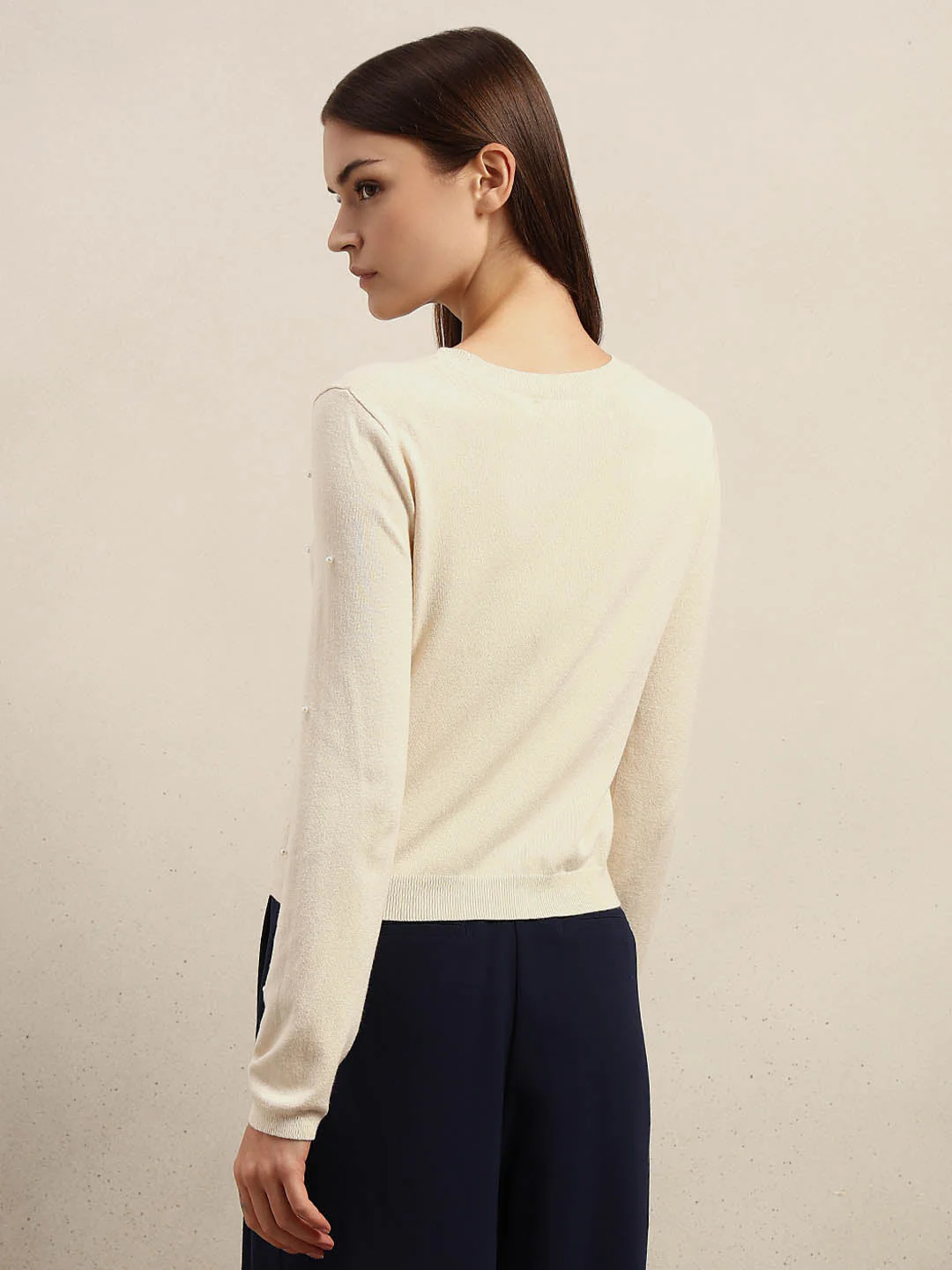 Pearl Embellished Pullover - Image 4