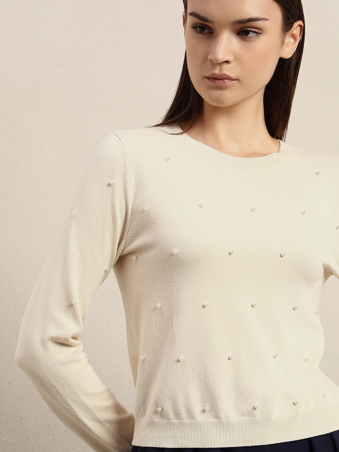 Pearl Embellished Pullover - Image 6