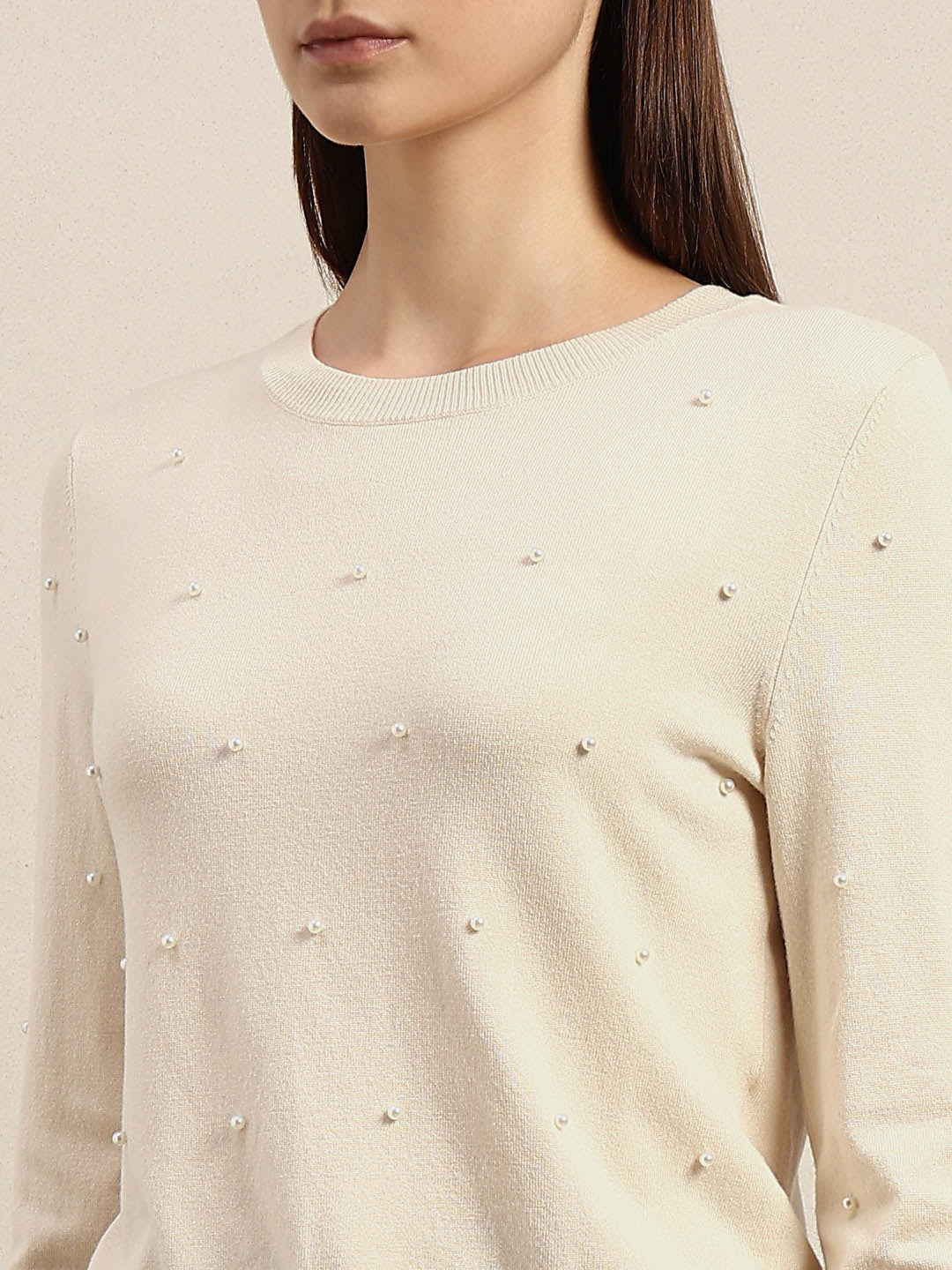 Pearl Embellished Pullover - Image 8
