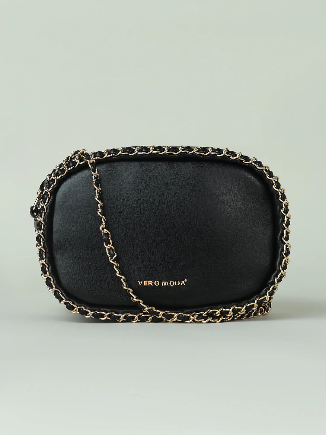 Black & Golden Sling Bag - Image 2