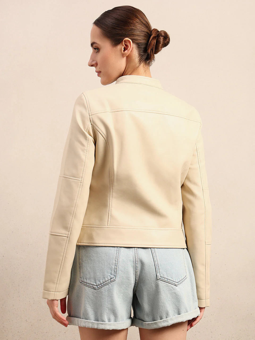 Structured High Neck Jacket - Image 4