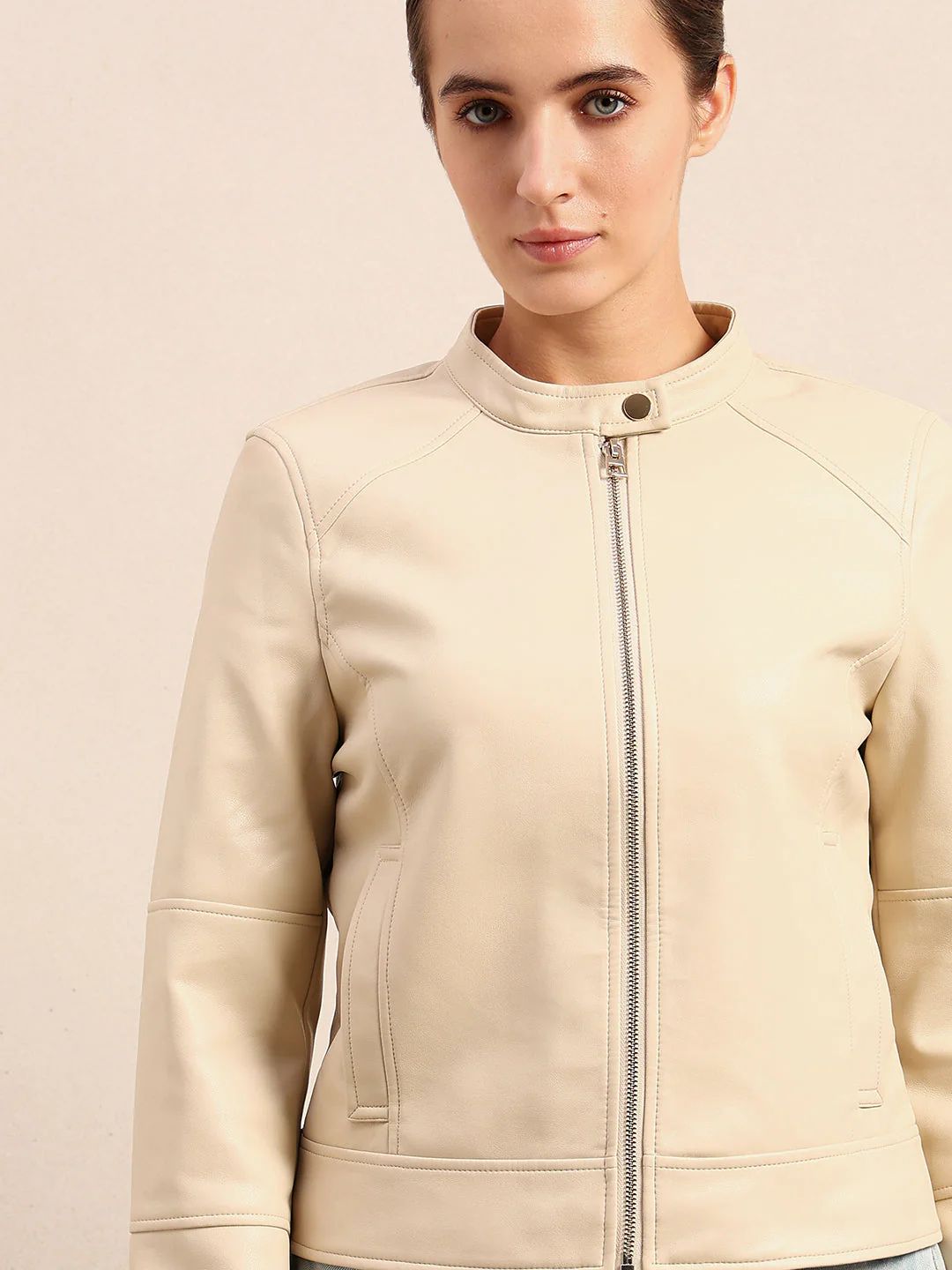 Structured High Neck Jacket - Image 6