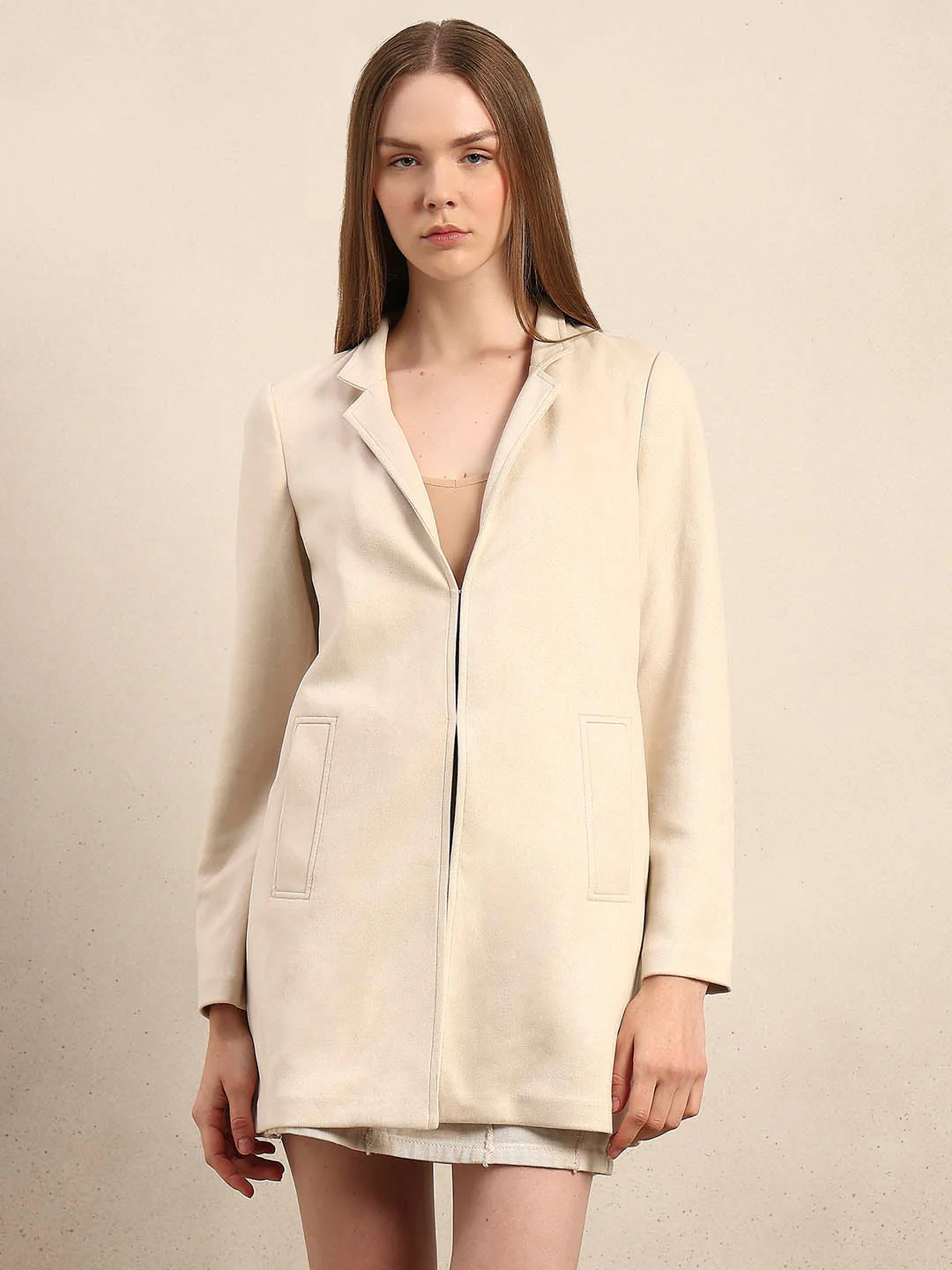 Long V-Neck Jacket - Image 2