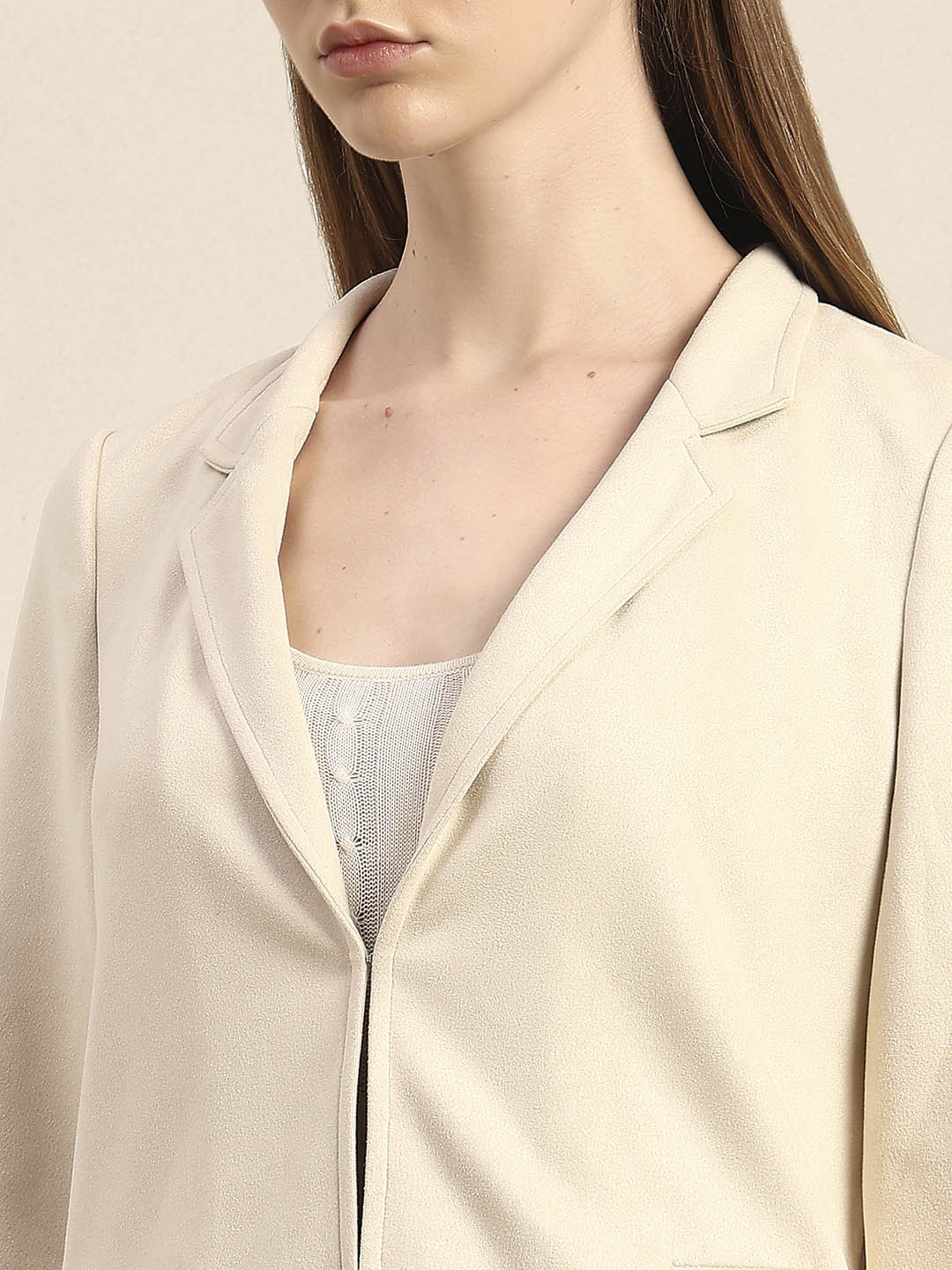 Long V-Neck Jacket - Image 8