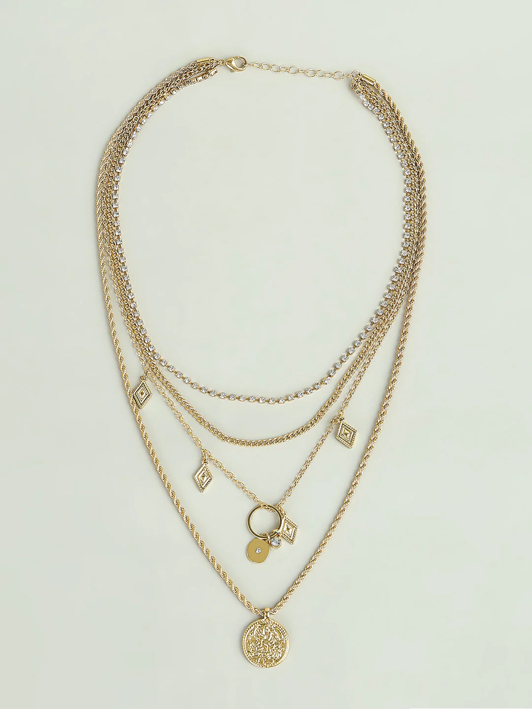 Golde Layered Necklace - Image 2