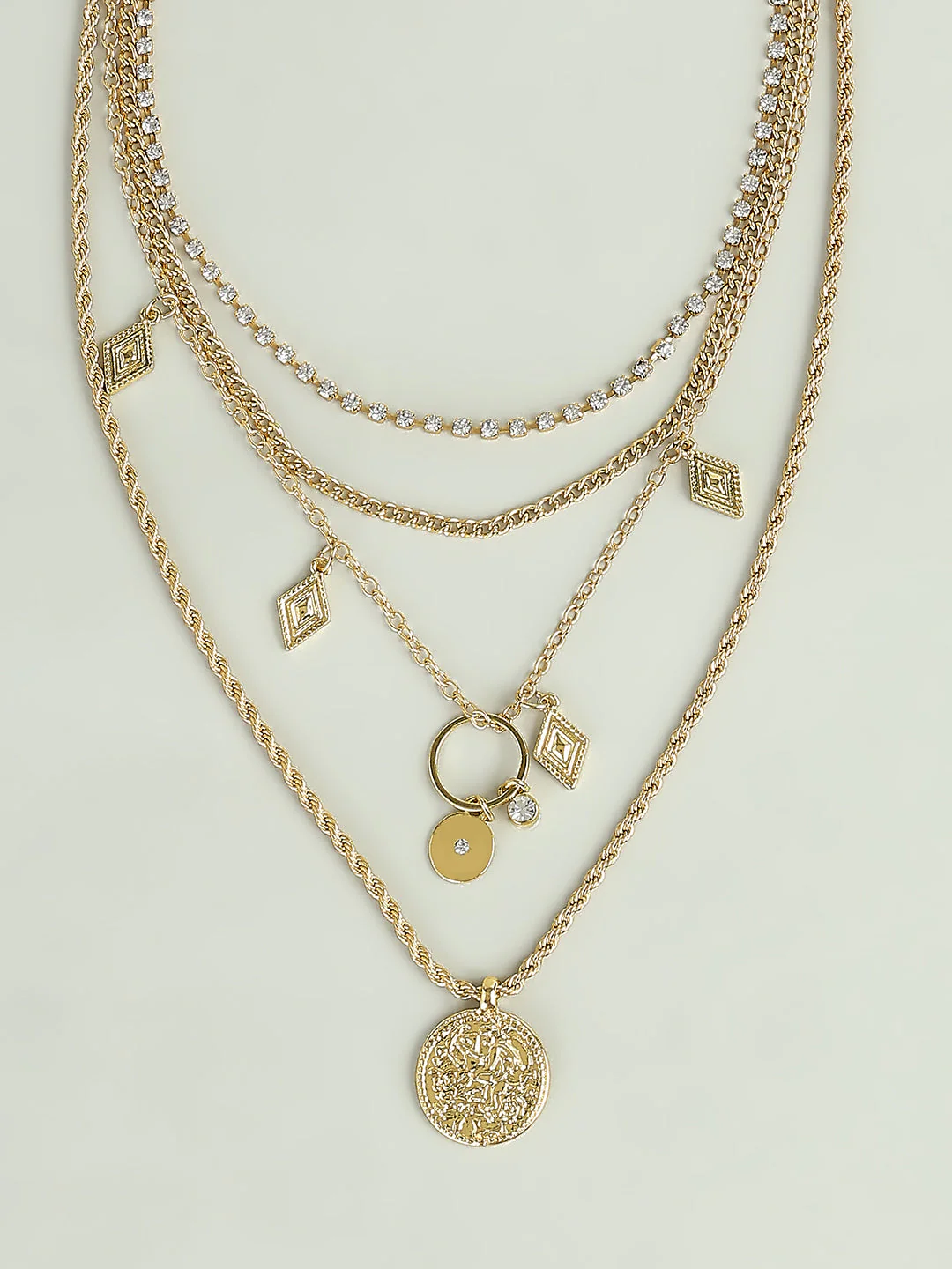 Golde Layered Necklace - Image 3