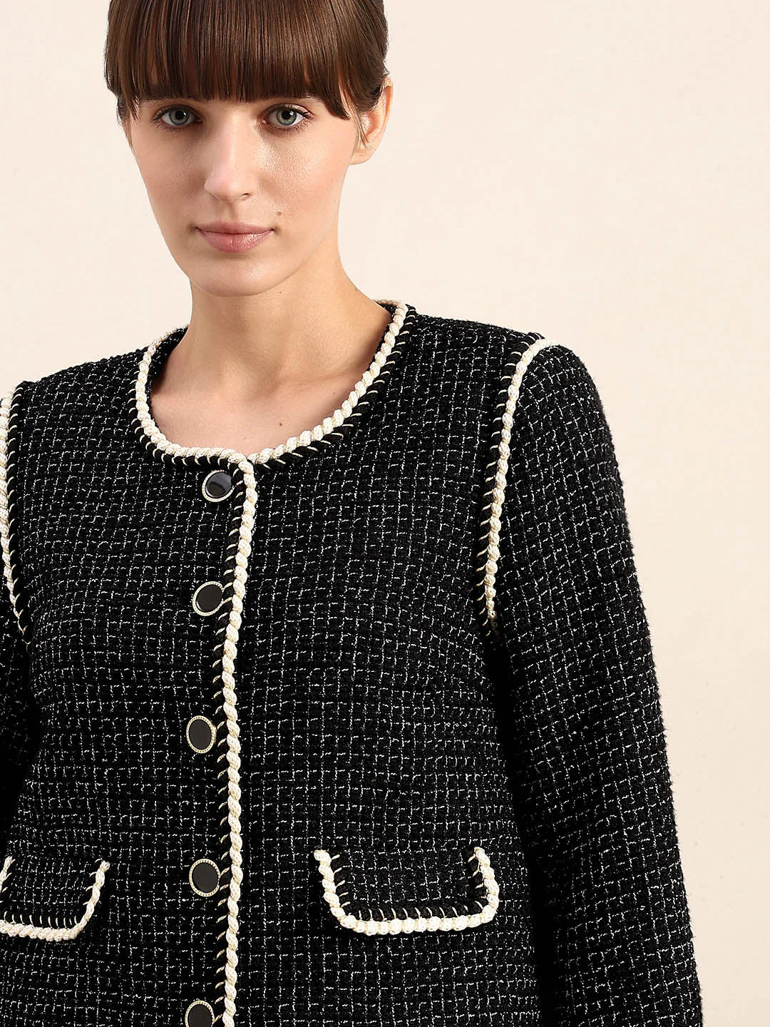 Black Tweed Jacket - Image 6