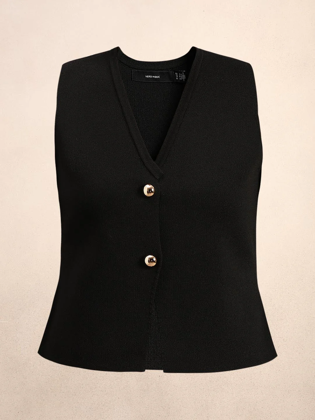 Black Sleeveless Vest - Image 7