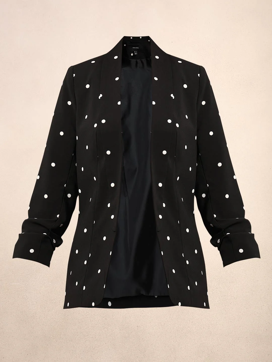 Black Polka Dot Blazer - Image 7