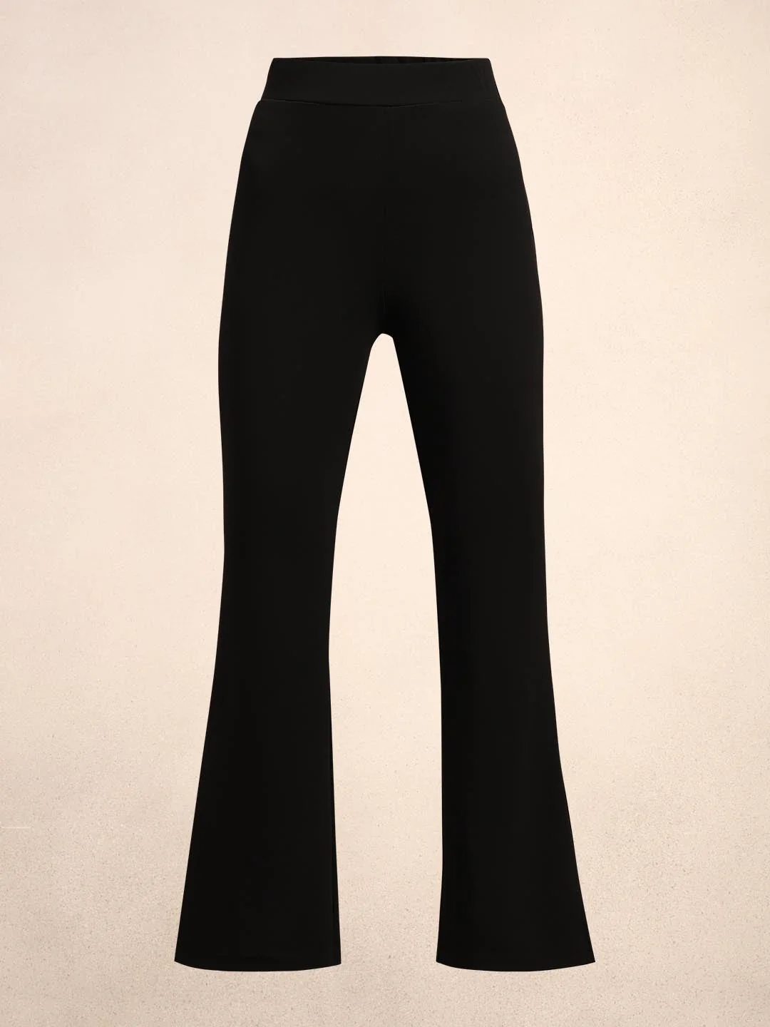 Black High Rise Bootcut Pants - Image 7