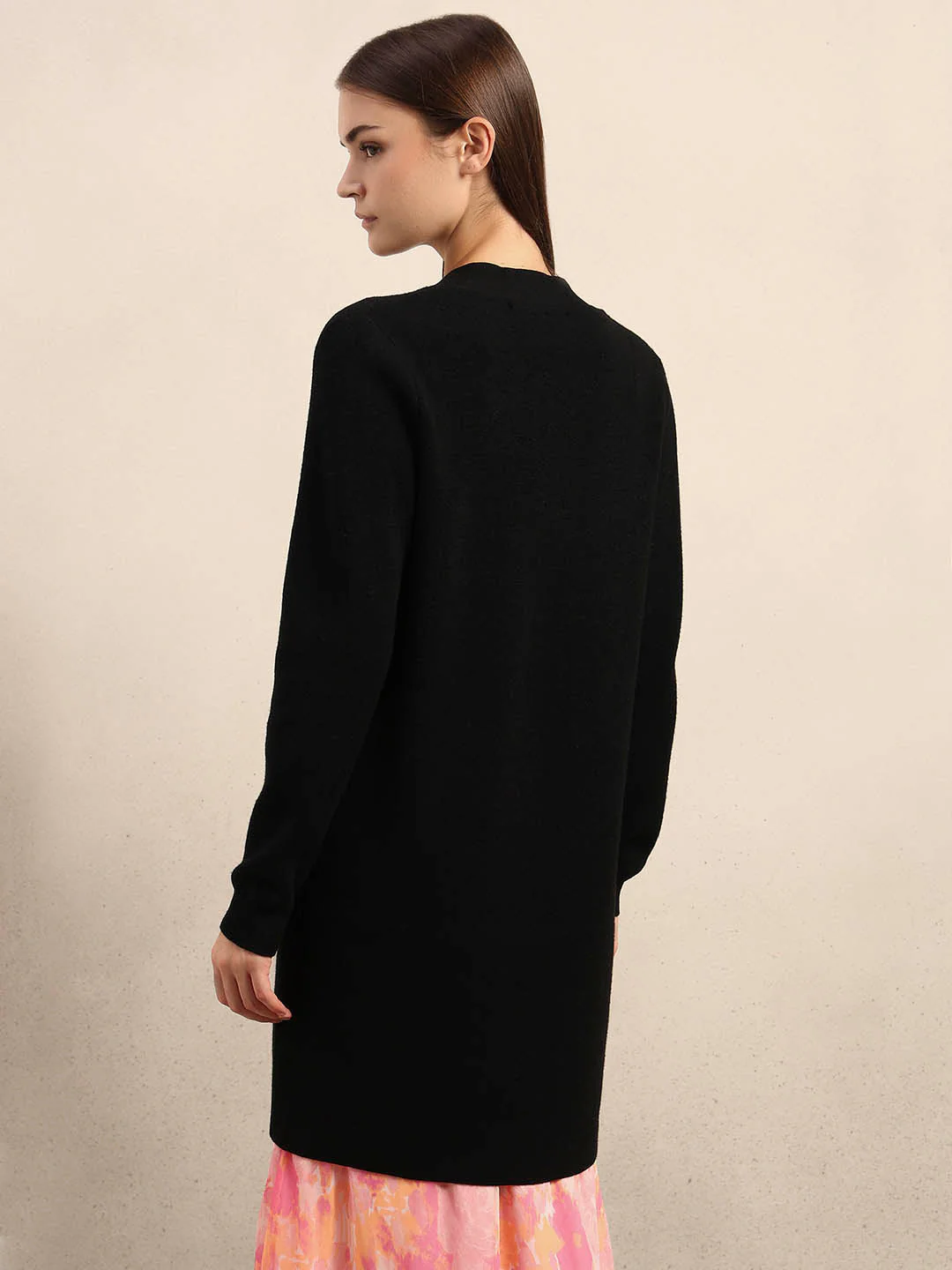 Long Front Open Cardigan - Image 4