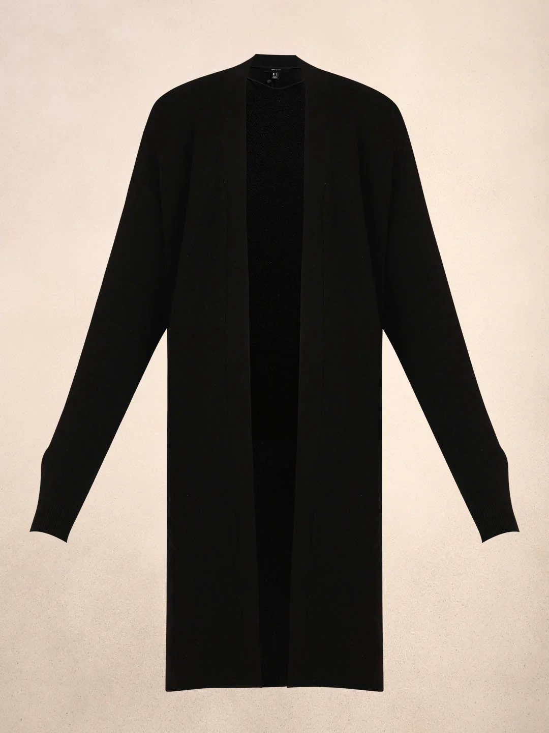Long Front Open Cardigan - Image 7