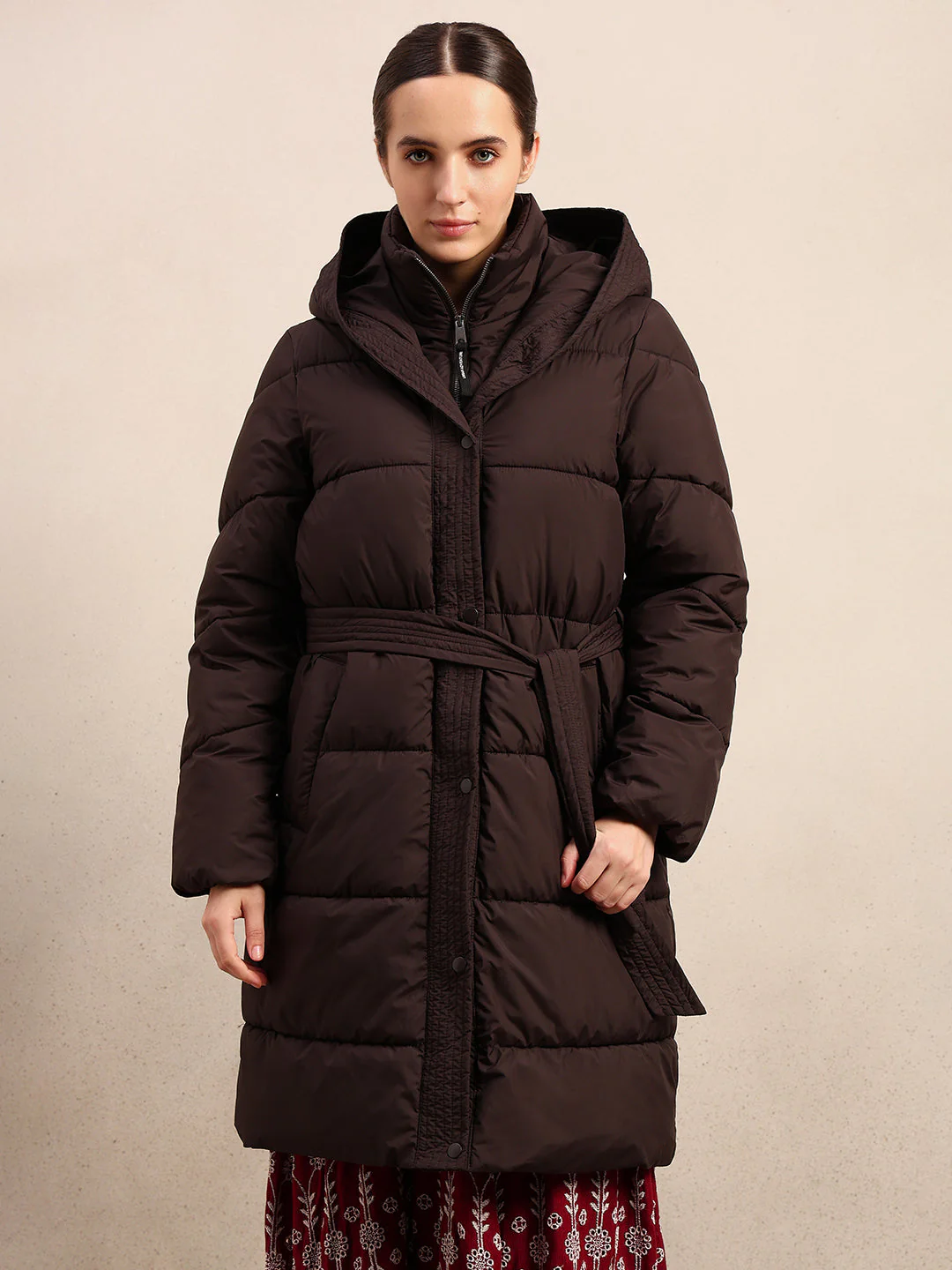 Hooded Puffer Coat - Image 2