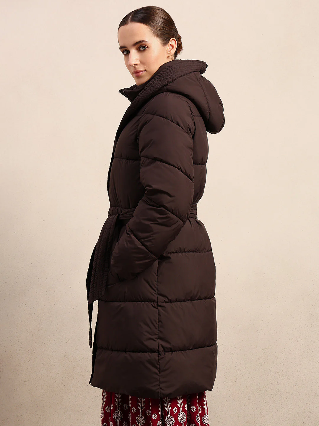 Hooded Puffer Coat - Image 3