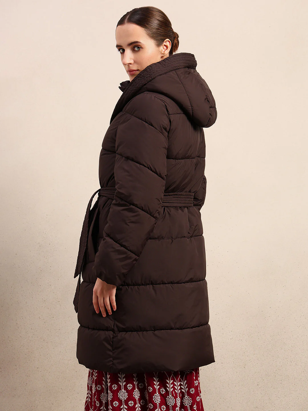 Hooded Puffer Coat - Image 4