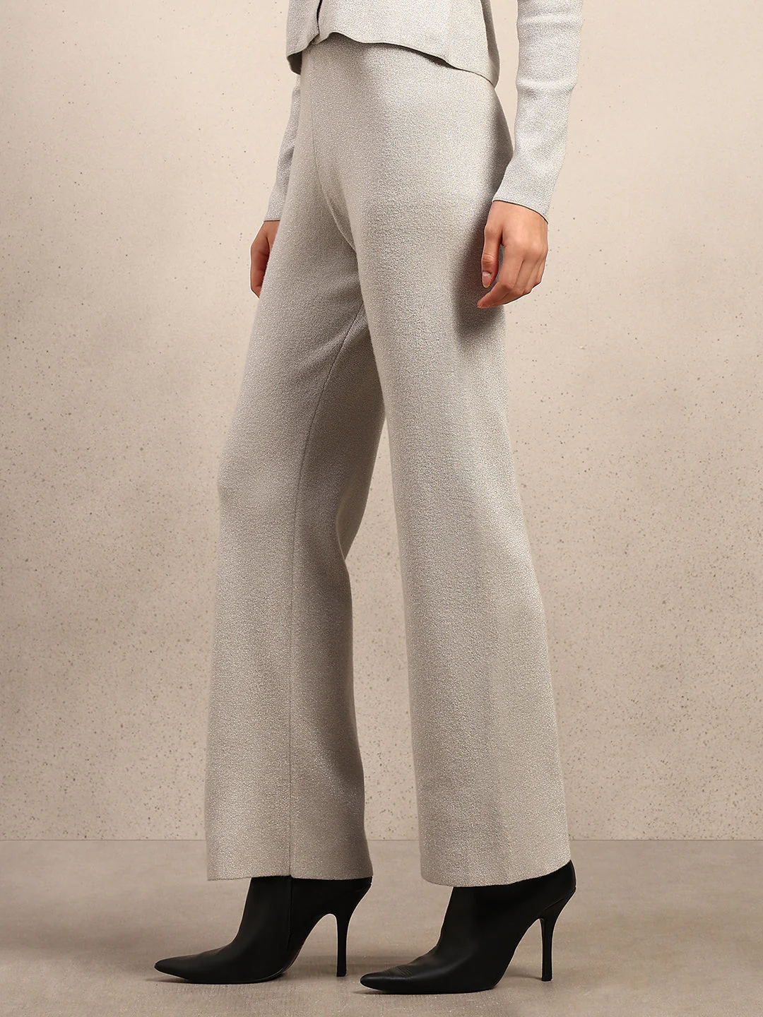 Ribbed Slim Fit Pants - Image 3