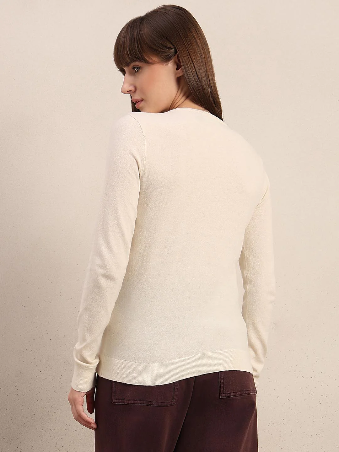 Off-White Knitted Pullover - Image 4