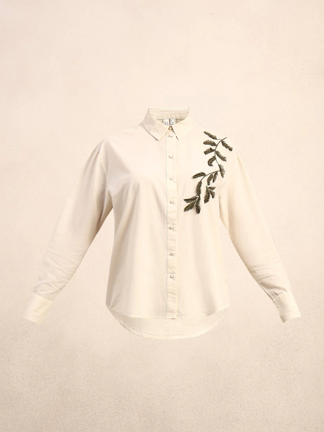 Embroidered Button Down Shirt - Image 7