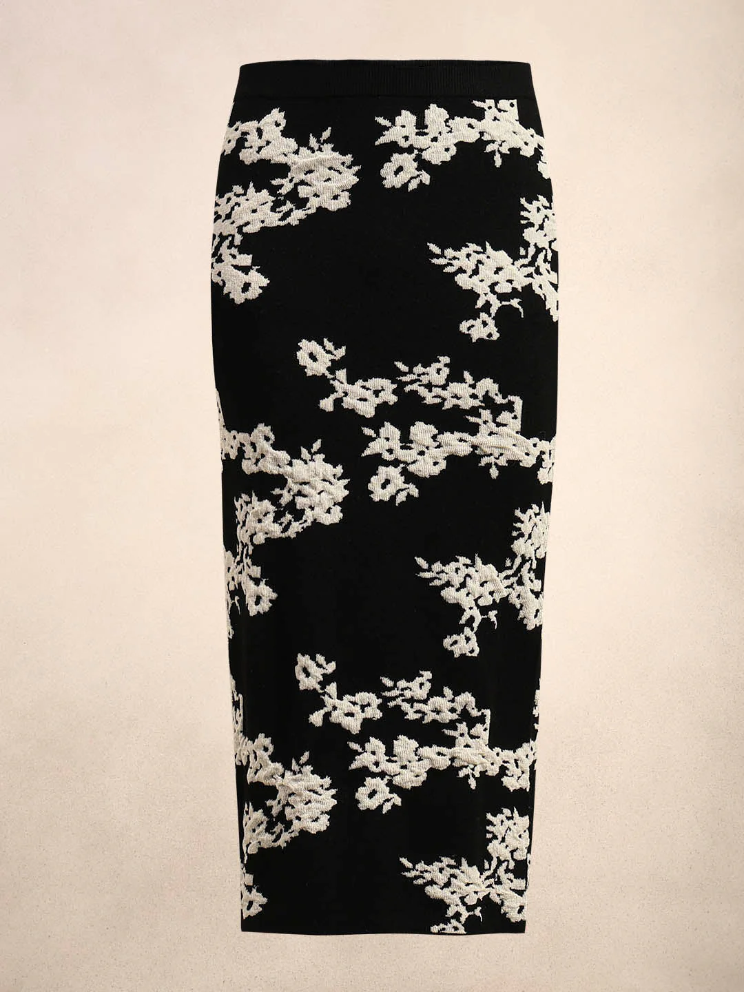 Floral Bodycon Midi Skirt - Image 7