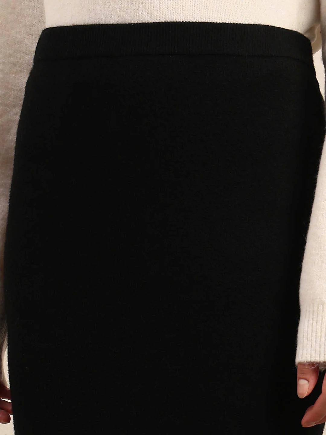 Knitted Bodycon Midi Skirt - Image 8