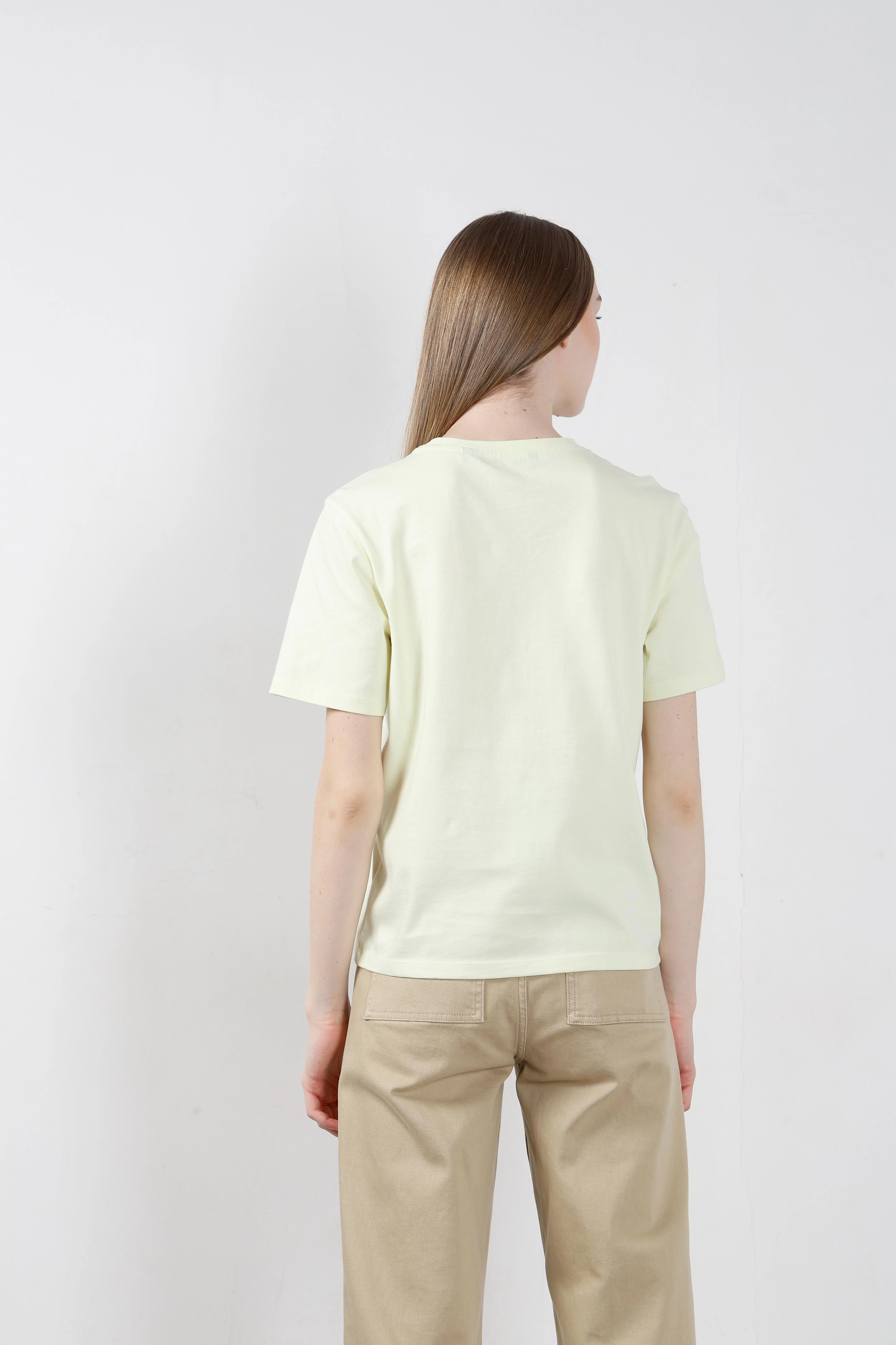 Vero Moda Lime Printed Cotton T-Shirt - Image 10