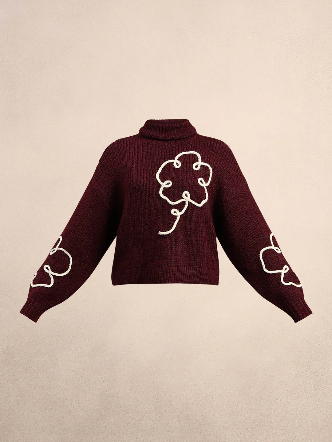 Embroidered Rollneck Sweater - Image 7