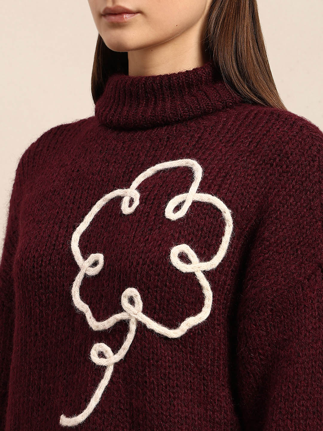 Embroidered Rollneck Sweater - Image 8