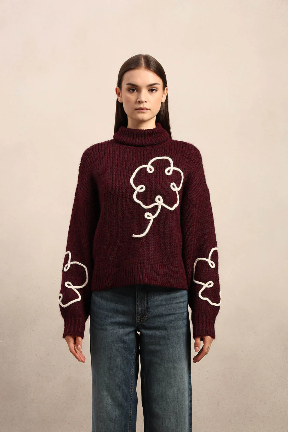 Embroidered Rollneck Sweater - Image 9