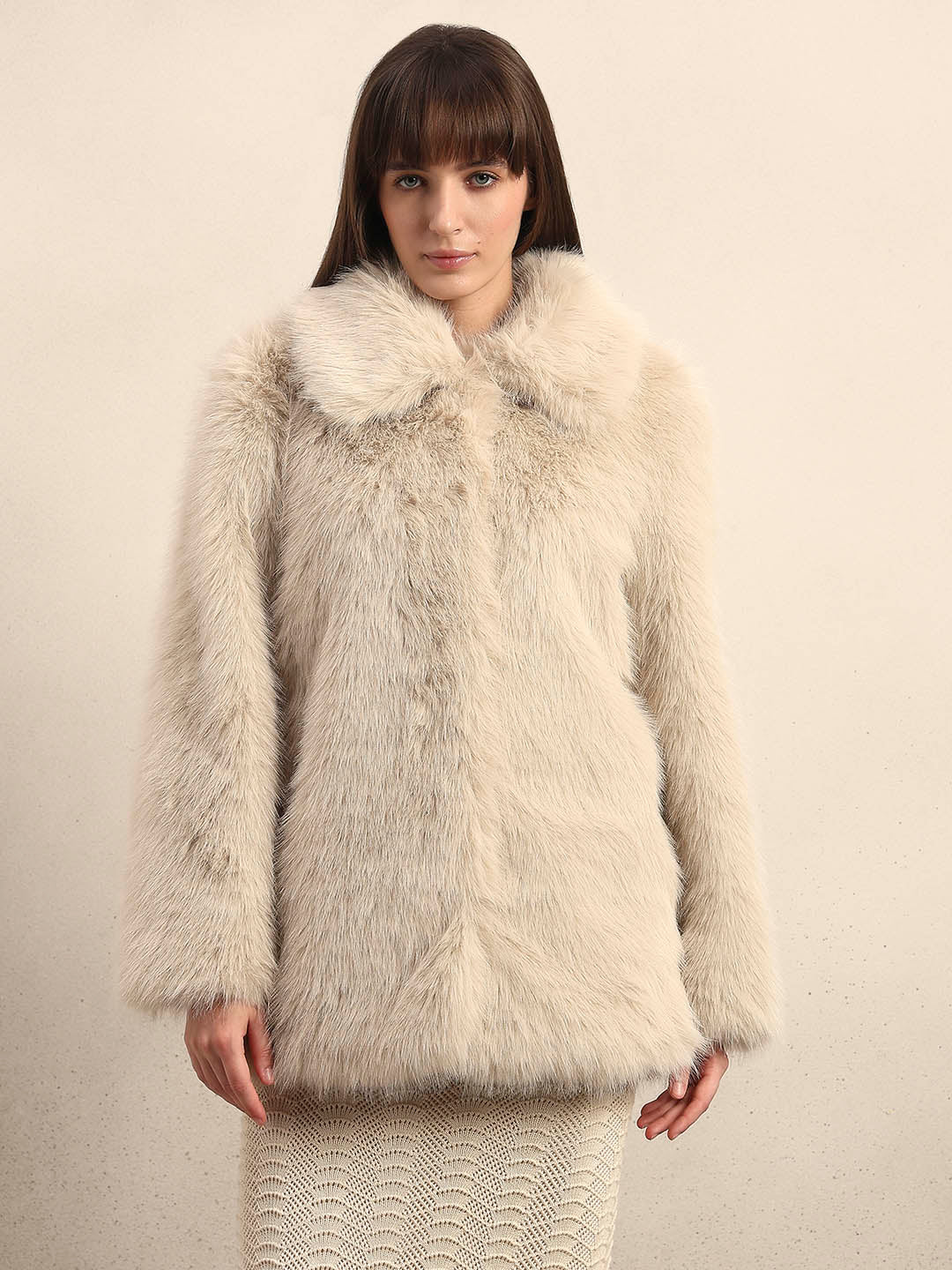 Faux Fur Coat - Image 2